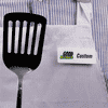 Good Burger Saucy Name Tag pinned