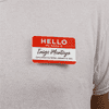 Hello My Name Is Inigo Montoya Name Tag pinned
