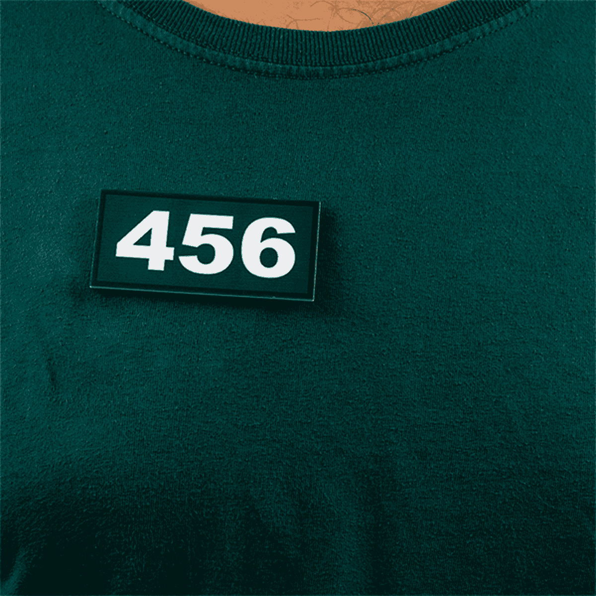 Survival Game Player 456 Name Tag pinned