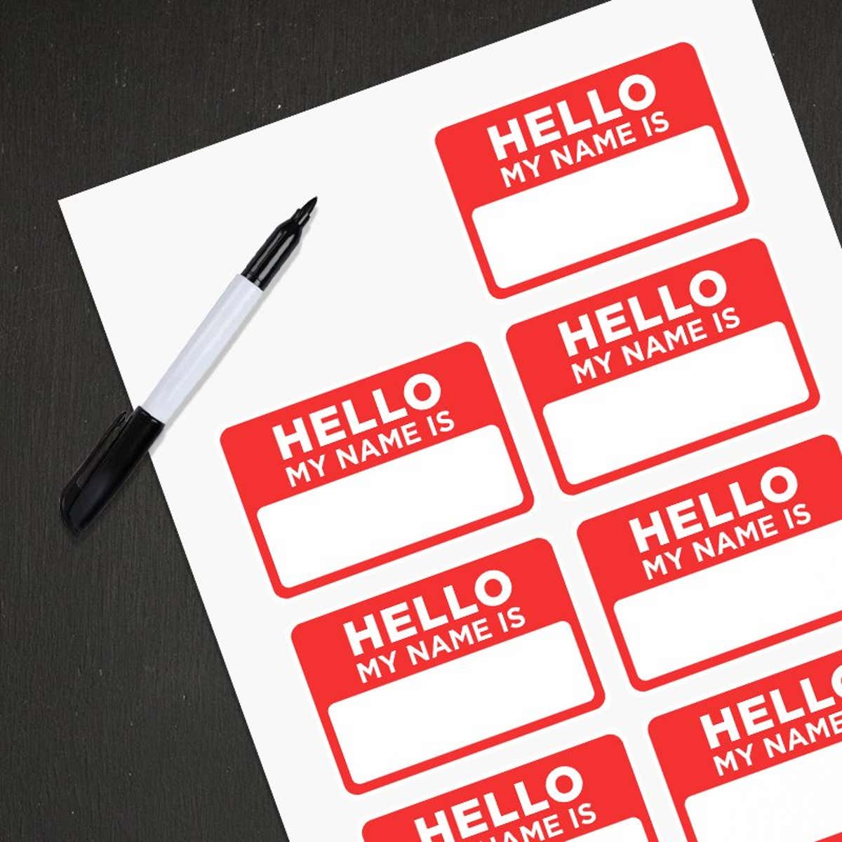 Sheet of 8 Stickers