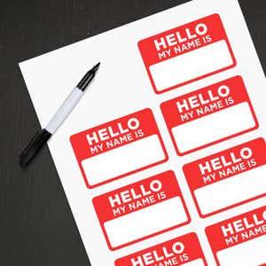 Sheet of 8 Stickers