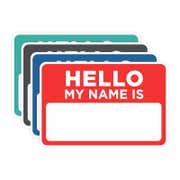 Hello My Name is Sticker Sheet