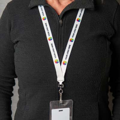 Custom Lanyard - Upload your Logo - alternate view