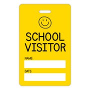 Reusable School Visitor Badge