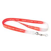 Custom Text Sublimation Lanyard