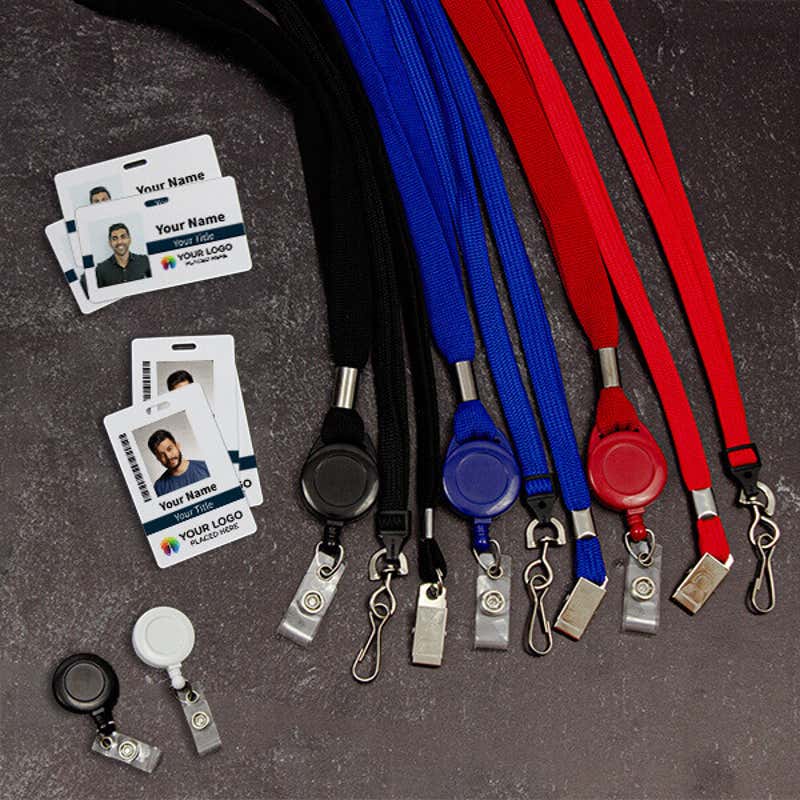 Lanyard and backing options