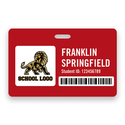 Custom School Teacher Photo ID Badge
