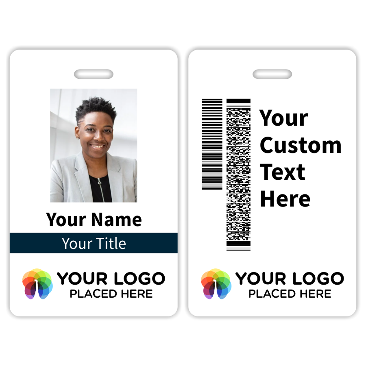 Custom Double Sided ID Card
