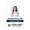 Custom Photo ID Badge with Logo
