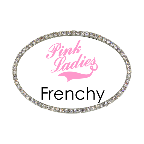 Pink Ladies Frenchy Costume Name Tag