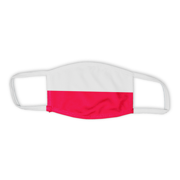 Flag of Poland Child Size Face Mask