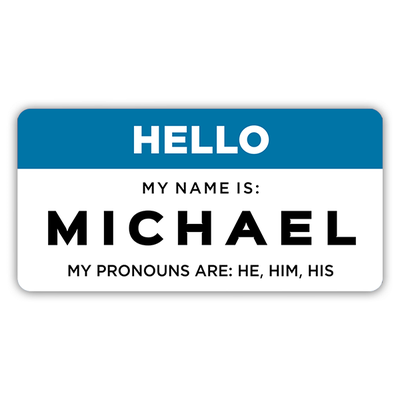 Maintenance Handyman Tools 2 Line Name Badge