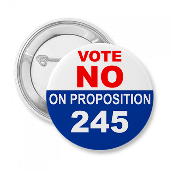 Proposition Opposition Vote Button