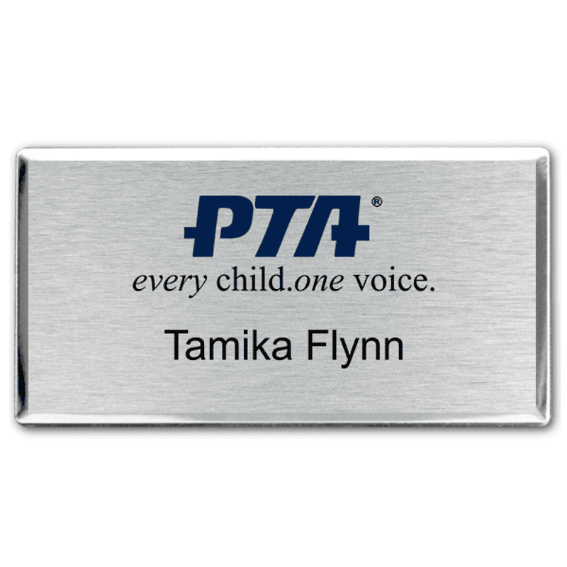 PTA Fancy Full Color Name Tag