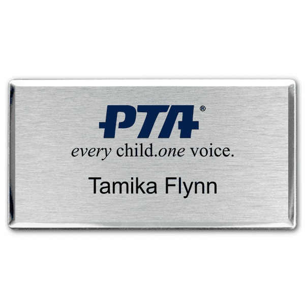 PTA Fancy Full Color Name Tag