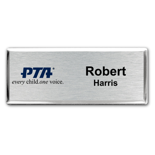 PTA Fancy Small Name Tag