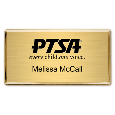 PTA Custom Engraved Name Badge
