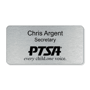 PTSA Bottom Logo Engraved Name Tag