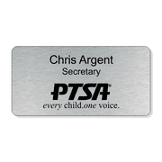 PTSA Bottom Logo Engraved Name Tag
