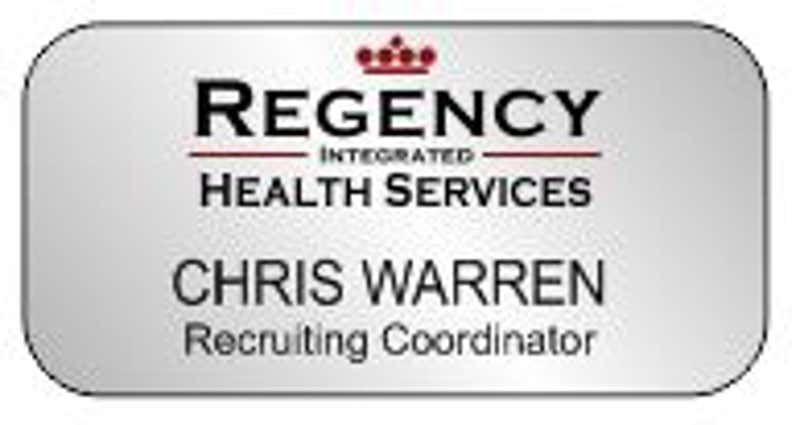 Regency Health Services Badge
