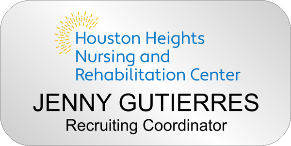 K&L Cuero Nursing and Rehabilition Center Name Badge