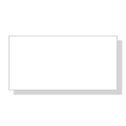 Dry Erase White Rectangle Name Tag