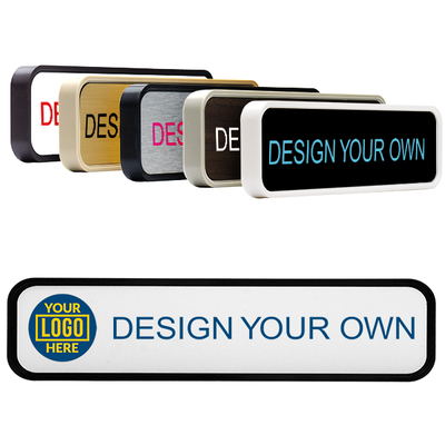 Rounded Full Color Wall Sign- 2" x 8"