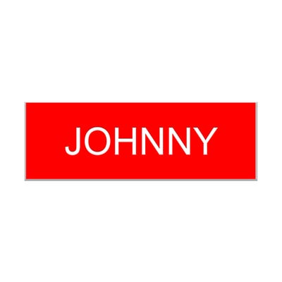 Johnny Schitts Creek Name Tag