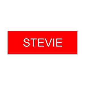 Stevie Schitts Creek Name Tag