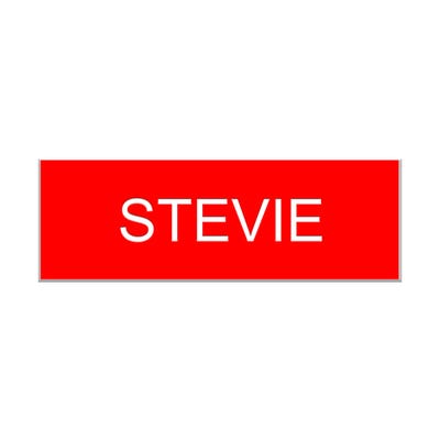 Stevie Schitts Creek Name Tag