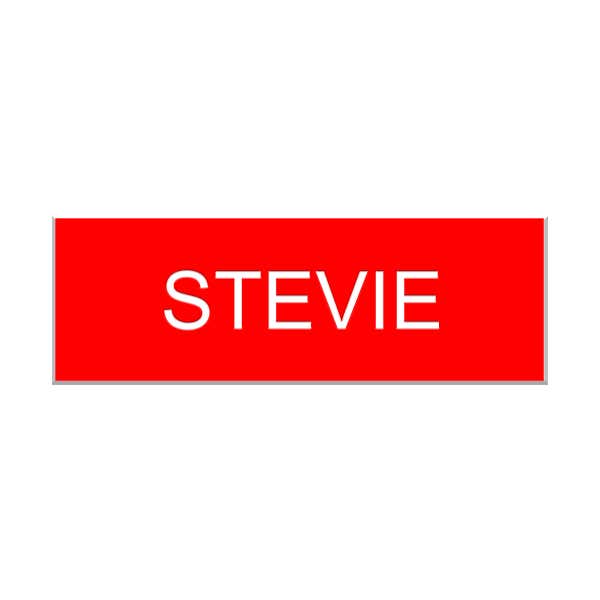 Stevie Schitts Creek Name Tag