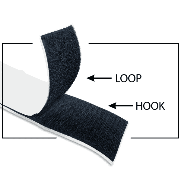 Self-Adhesive 3" Velcro® Strip