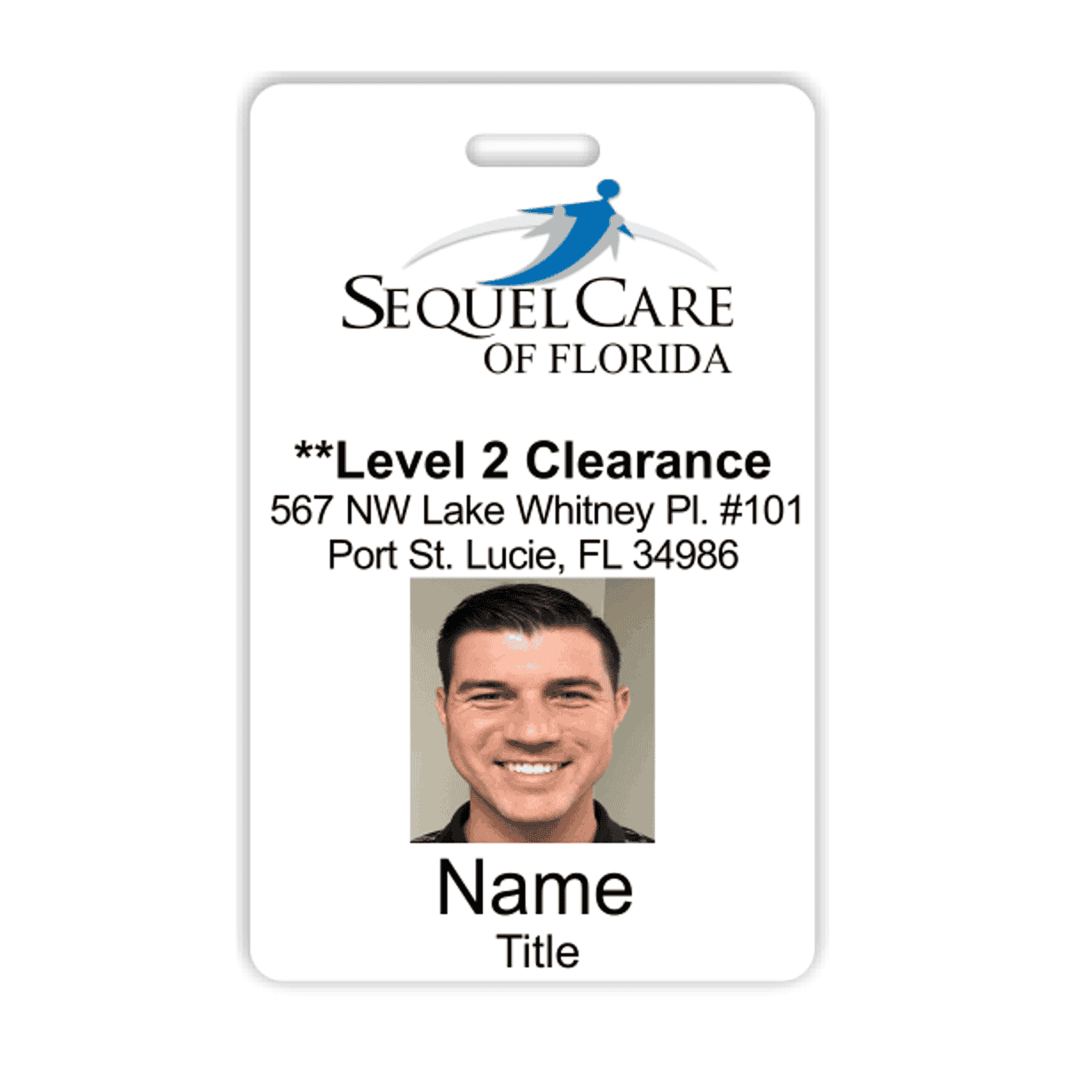 Sequel Photo ID Badge - Port St. Lucie