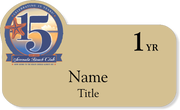 Serenata Club Name Tag - One Year