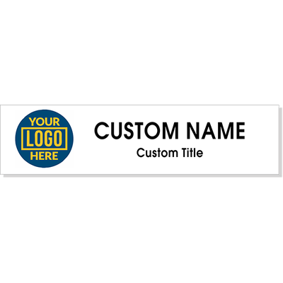 Left Logo Full Color 2 by 8 inch Wall Plate