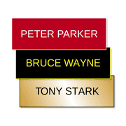 Superhero Alias Costume Name Tag