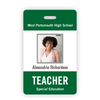 Teacher Name Vertical Photo ID