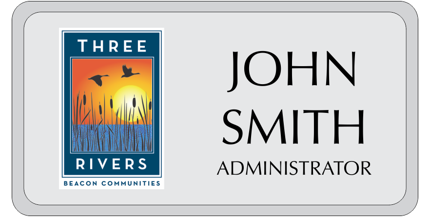 Beacon Communities Three Rivers Name Tag