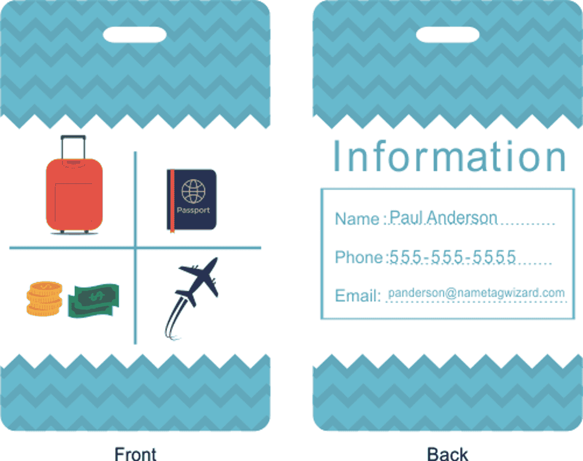 Travel Luggage Tag
