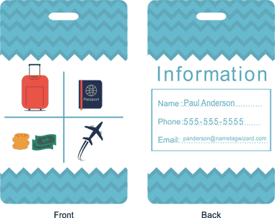 Travel Luggage Tag
