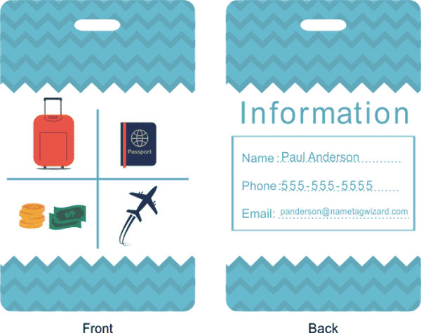 Travel Luggage Tag