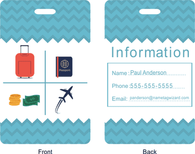 Travel Luggage Tag