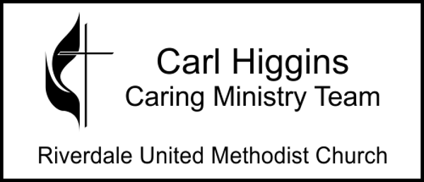 United Methodist Church Logo Medium Name Tag