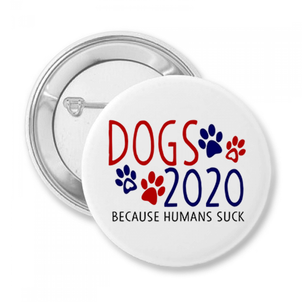 Vote Dogs 2020 Political Button